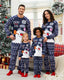 Frosty The Snowman Christmas Fleece with Snowflake Print Pajamas Sets with Christmas Socks