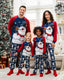 Frosty The Snowman Christmas Family Matching Color-block Pajamas Sets with Christmas Socks