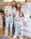 Family Matching Christmas Pajamas Mug Print Green