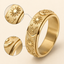 🔥 Bague tournante céleste – Bague anti-stress Soleil, Lune et Étoiles pour hommes et femmes ✨