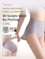 VEIMIA Lot de 3 à 5 culottes taille haute sans coutures et sans pincement, en tissu doux pour les peaux sensibles