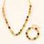 Aurora Gemstone Jewelry Set™ – Multicolor Necklace & Bracelet