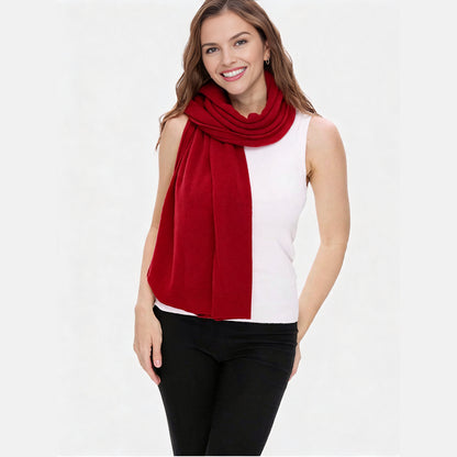 100% Merino Wool Convertible Wrap | 3-Way Cardigan, Shawl & Scarf