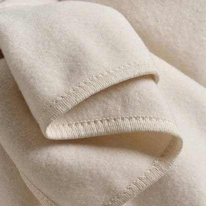 Women's Soft Fleece Wrap Shawl With Elegant Drape Design