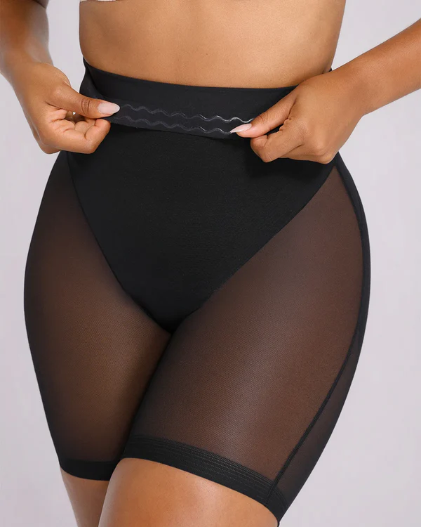 BOOT-YEAH™ MeshSmooth™ High-Waisted Mid Thigh Short