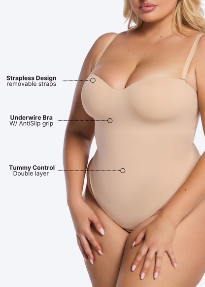 Strapless Bodysuit Thong