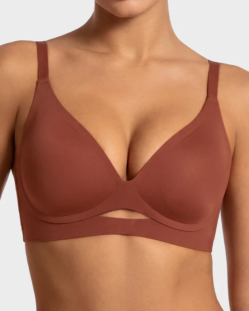 Soft Support Plunge Push-Up Bra