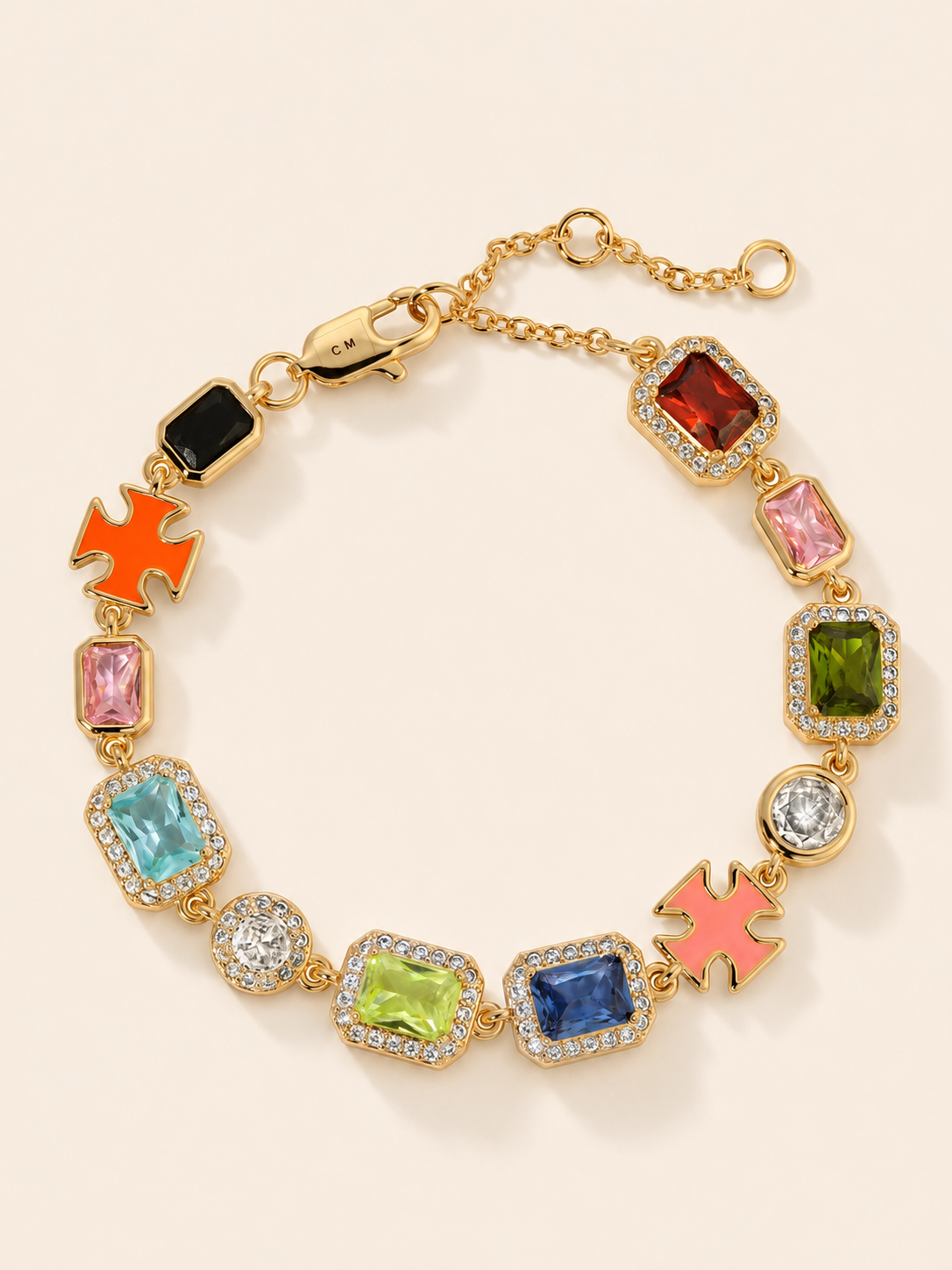 Baokang Aurora Gemstone Bracelet