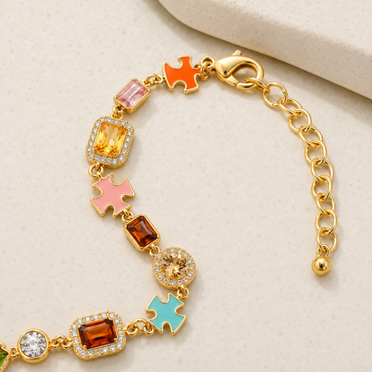Eternal Bloom Gemstone Necklace™