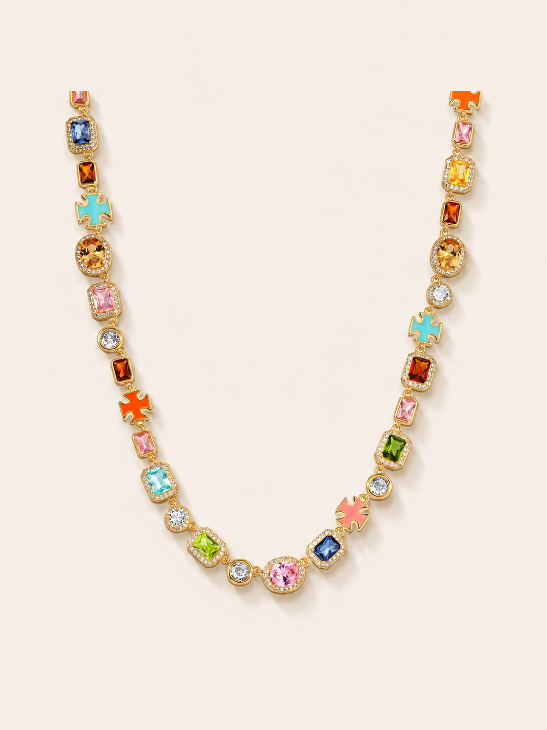Eternal Bloom Gemstone Necklace™