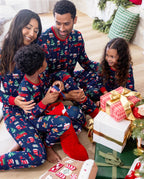 Matching Family Christmas Pajamas Christmas Village Print Bamboo