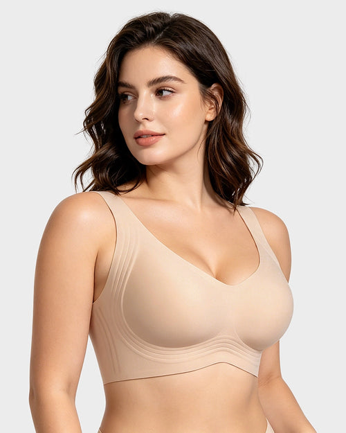 Buy 1 Get 1 Free — Last Day！Comfortable Wireless Full Coverage Jelly Smoothing Bra