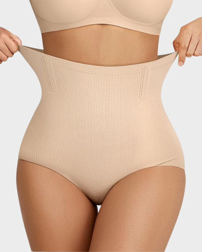 Culotte gainante taille haute sans coutures avec contrôle du ventre