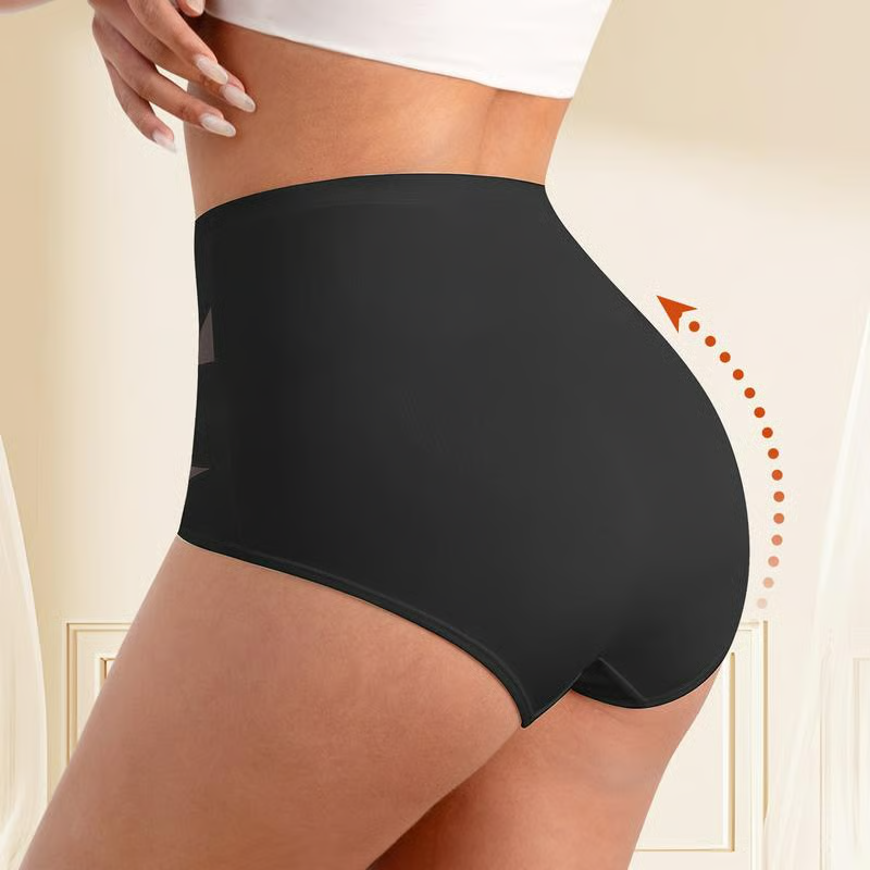 🔥🔥High Waisted Underwear Full Coverage Compression Briefs Panties All-Day Comfort