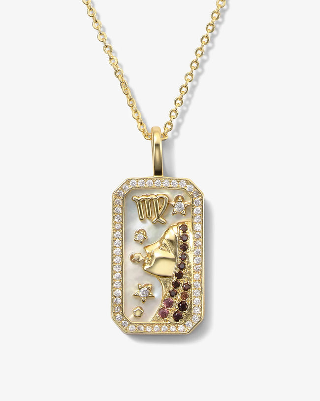 Zodiac Amulet Necklace Hover Image