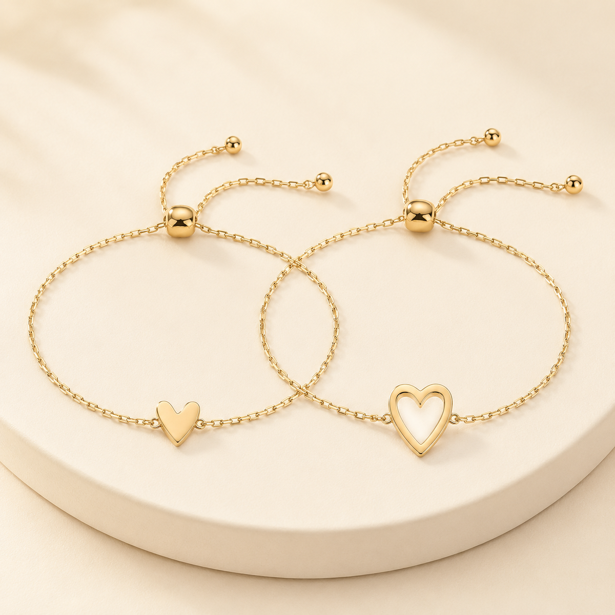 Matching Hearts Bracelet
