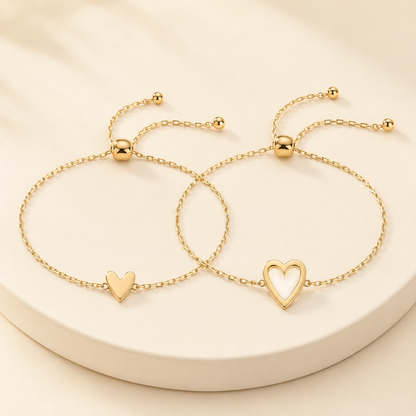 Matching Hearts Bracelet