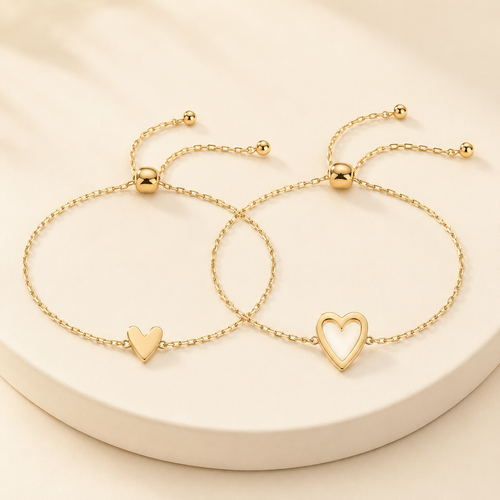 Matching Hearts Bracelet
