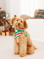 Christmas Family Red&Green Tie-Dye Gingerbread Man Pajamas Sets with Christmas Socks MultiColour
