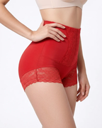 Culottes gainantes taille haute rehausse-fesses en dentelle pour femme (lot de 3)