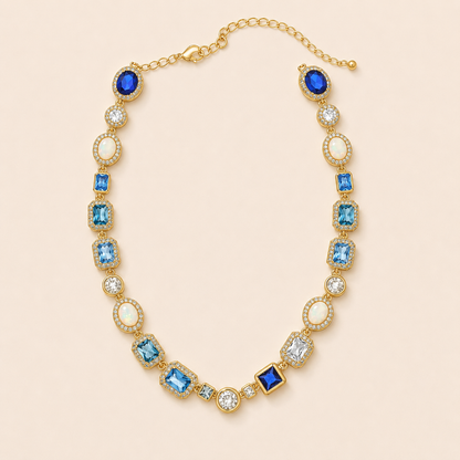 Baokang Multicolor Gemstone Necklace