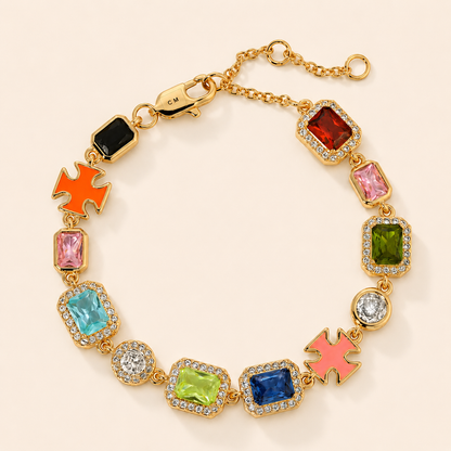 Baokang Aurora Gemstone Bracelet