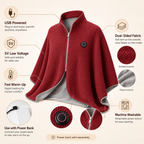 ♨️Wearable Heated Blanket – 8 Heating Zones & 3 Heat Levels