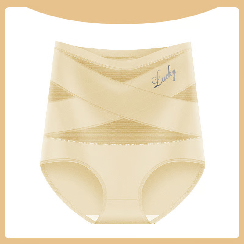 🔥🔥High Waisted Underwear Full Coverage Compression Briefs Panties All-Day Comfort