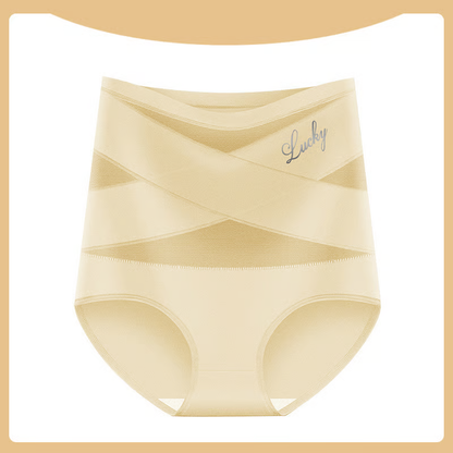 🔥🔥High Waisted Underwear Full Coverage Compression Briefs Panties All-Day Comfort