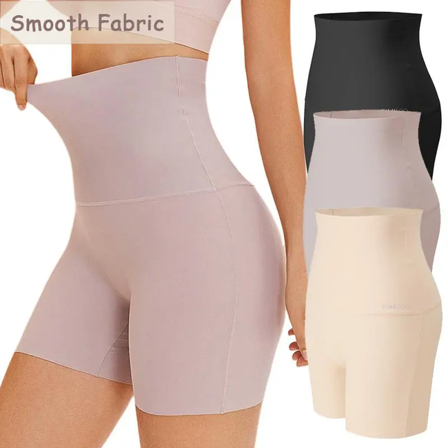 Women's High Waist Full Coverage Panties, Smooth Seamless Breathable Underwear Main Image