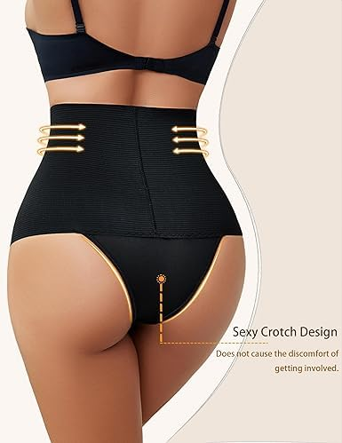 Buy 1 Get 1 Free、High Waist Flat Belly Shaping Slimming Panties