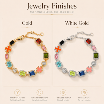 Baokang Aurora Gemstone Bracelet