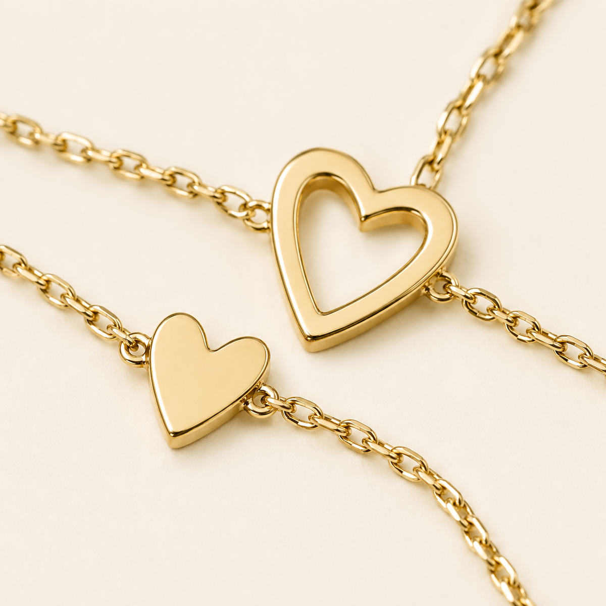 Matching Hearts Bracelet