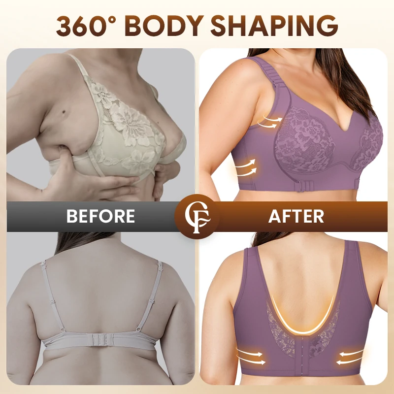 CurvyFlex - Comfy Shaping & Breast Support Bra