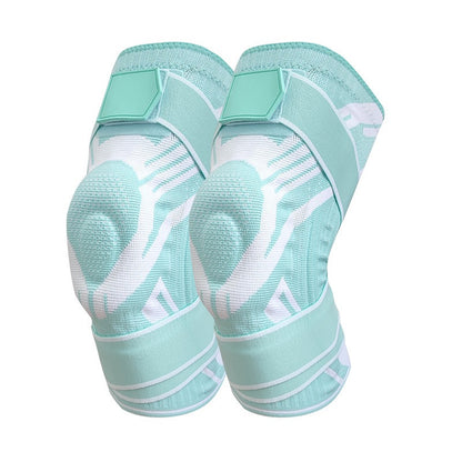 🔥 50% OFF | Unisex Knitted Knee Brace with Spring Stabilizers & Dual Straps – Compression Support for Knee Pain Relief and Injury Recovery