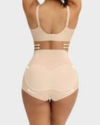 Culotte gainante taille haute sans coutures avec contrôle du ventre