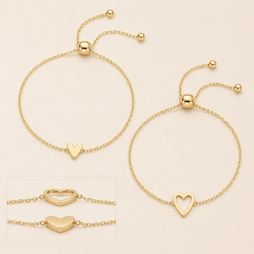Bracciale Cuori Abbinati