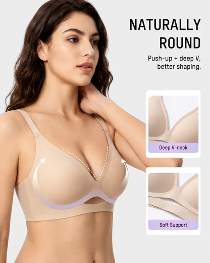 Soft Support Plunge Push-Up Bra