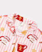 Family Matching Christmas Pajamas Mug Print Pink
