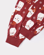 Family Matching Christmas Pajamas Dear Santa Print Red