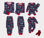 Matching Family Christmas Pajamas Christmas Village Print Bamboo