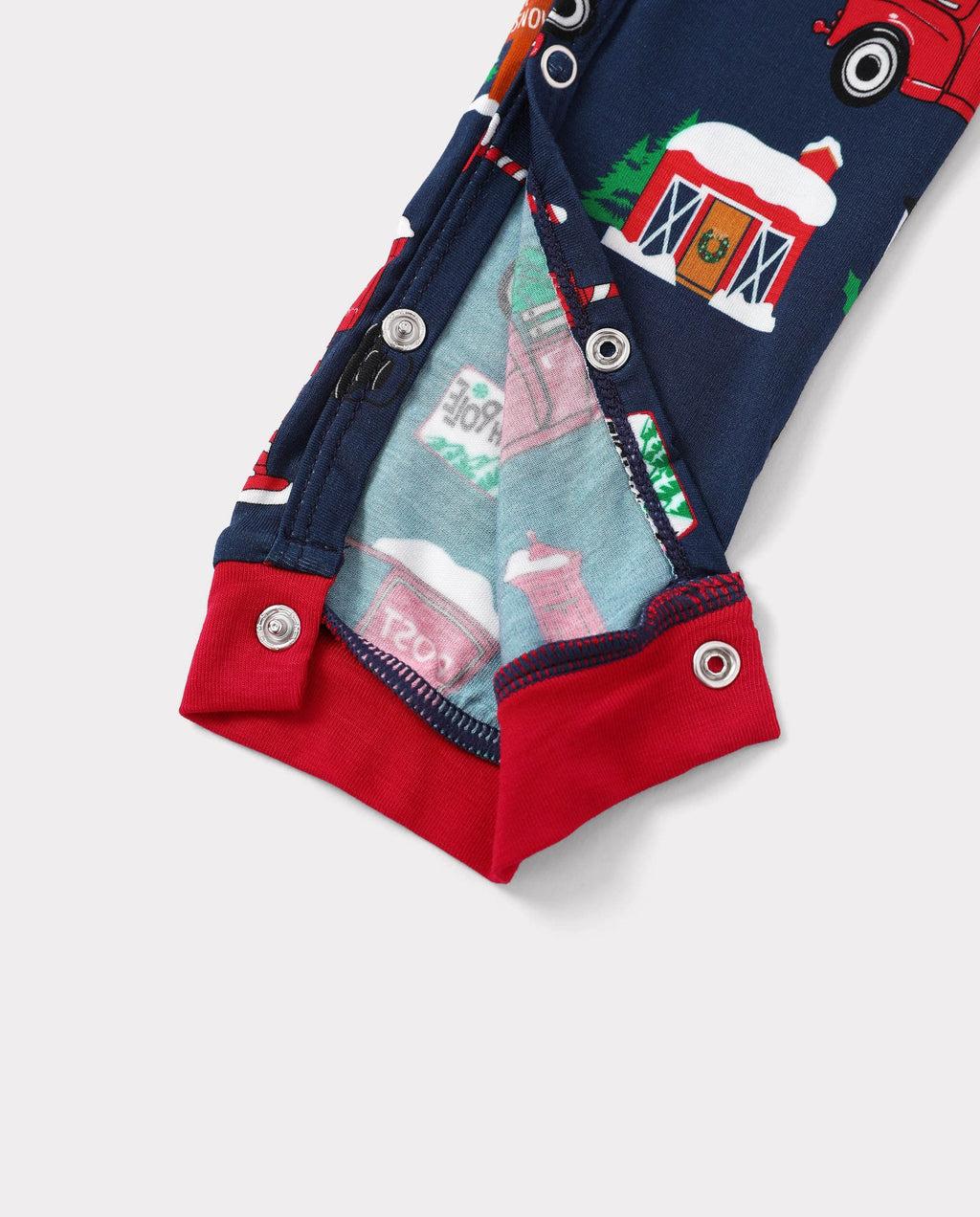 Matching Family Christmas Pajamas Christmas Village Print Bamboo