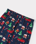 Matching Family Christmas Pajamas Christmas Village Print Bamboo