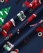 Matching Family Christmas Pajamas Christmas Village Print Bamboo
