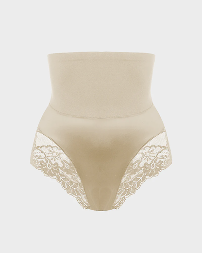High-Waist Seamless Lace Shaping Panty (3 Pack)