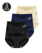 🔥🔥High Waisted Underwear Full Coverage Compression Briefs Panties All-Day Comfort