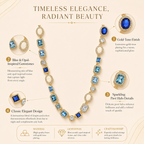 Baokang Multicolor Gemstone Necklace