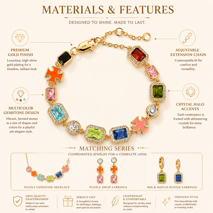 Baokang Aurora Gemstone Bracelet