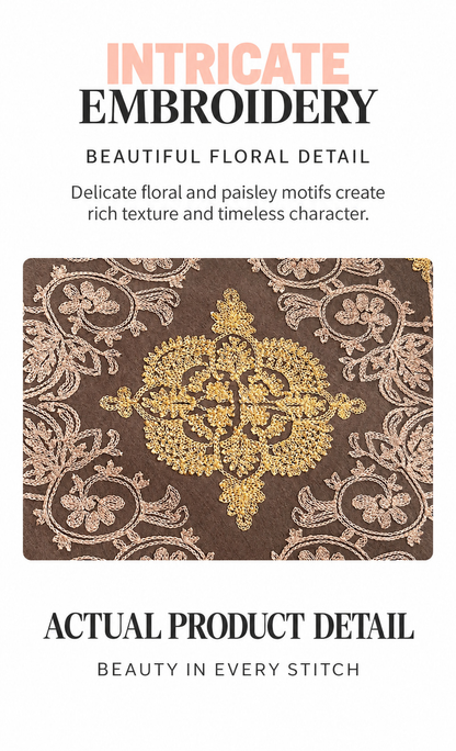FALL & WINTER NEW ARRIVAL ONE WRAP. THREE WAYS TO WEAR. SAVE UP TO 50% Paisley Embroidered Shawl | Oversized Winter Wrap