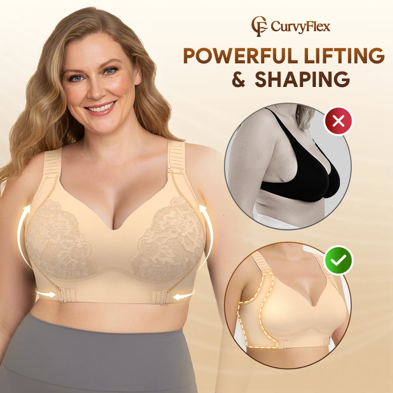 CurvyFlex - Comfy Shaping & Breast Support Bra